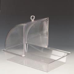 Zicco Polycarbonate Storage Container, Roll Top Lid, 43x28 cm (ZCP.418+ZCP.314.P) - Zicco