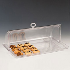 Zicco Polycarbonate Storage Container, Roll Top Lid, 43x28x17 cm (ZCP.264+ZCP.054.P) - Zicco