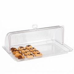 Zicco Polycarbonate Storage Container, Roll Top Lid, 43x28x17 cm (ZCP.264+ZCP.054.P) - Zicco 