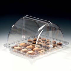 Zicco Polycarbonate Storage Container, Rolltop Lid, Gn1/2, 28xx34x21 cm (ZCP.707+ZCP708) - Zicco