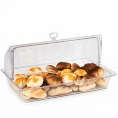 Zicco Polycarbonate Storage Container, with Rolltop Lid, 43x28x22 cm, Transparent (ZCP.264+ZCP.314.P) - Zicco 