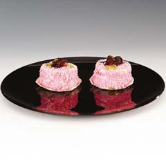 Zicco Polycarbonate Tray, 38 cm, Black - Zicco