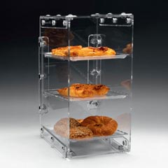 Zicco Polycarbonate Tray Display Stand, Acrylic Stand, 3 Tier - Zicco