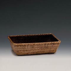 Zicco Rattan Basket, 34.5*24.5 cm - Zicco