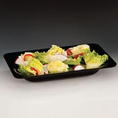 Zicco Rectangular Display Tray, Polycarbonate, 40x26x6.5 cm, Transparent - 3