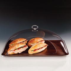 Zicco Rectangular Tray Preservation Container, With Compartmented Lid, 43x61 cm (ALF.05+ZCP.109.K) - Zicco