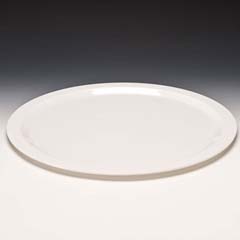 Zicco Round Display Tray, Polycarbonate, 50 cm, White - Zicco