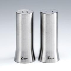 Zicco Salt and Pepper Shaker, Steel, 7 cm - Zicco