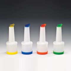 Zicco Sauce and Cocktail Syrup Pourer, 0.5 Lt, Yellow - Zicco