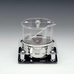 Zicco Soğutuculu Tereyağ Display Standı, 18x18x16,5 cm - Zicco