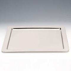Zicco Square Display Tray, With Handles, Steel, 46x46 cm - Zicco