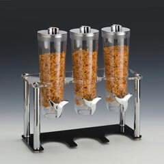 Zicco Stand Corn Flakes Device, Set of 3, 44x17x43 cm, Black - Zicco