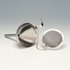 Zicco Steel Bar Funnel with Strainer - Zicco