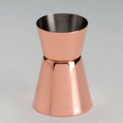Zicco Steel Jigger, 2/4, Copper Plated - Zicco