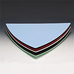 Zicco Triangle Melamine Display Tray, 47.5 cm - 1