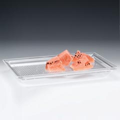Zicco Watermelon Display Tray, Polycarbonate, 55x33.5 cm, Transparent - 1